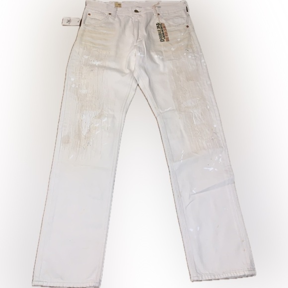 Ralph Lauren Other - RRL DoubleRL Ralph Lauren High Slim Cream Beige Straight Cowboy Jeans 30x30 Pant